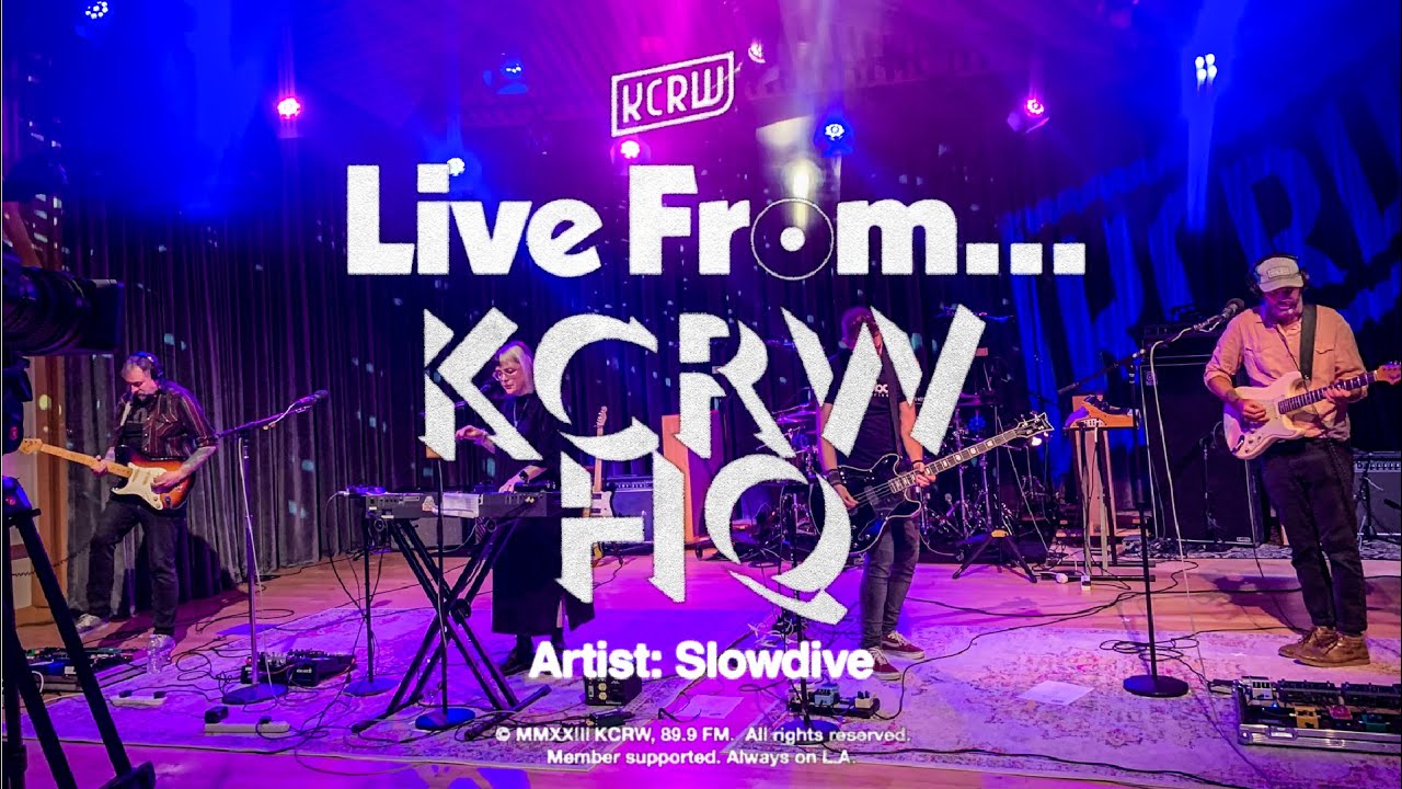 Slowdive – KCRW Live from HQ (Livession)